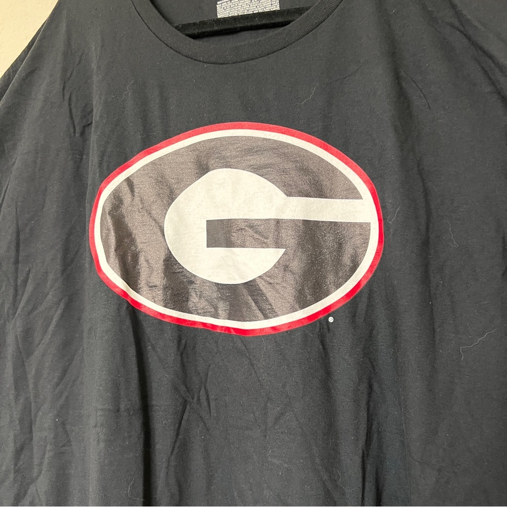 Georgia Bulldogs Fanatics Tee Black NWOT See Measurements in Description